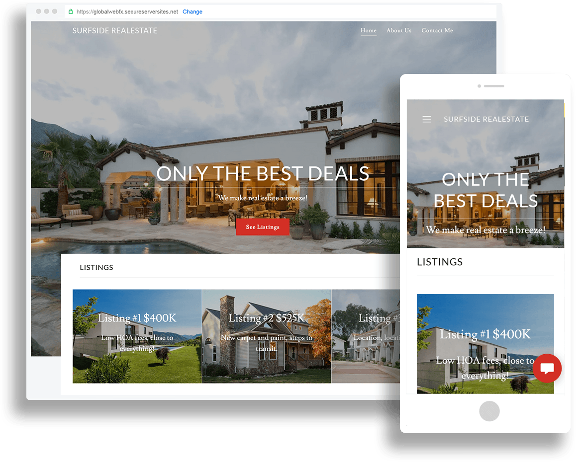 Build a website for your Real Estate Agency